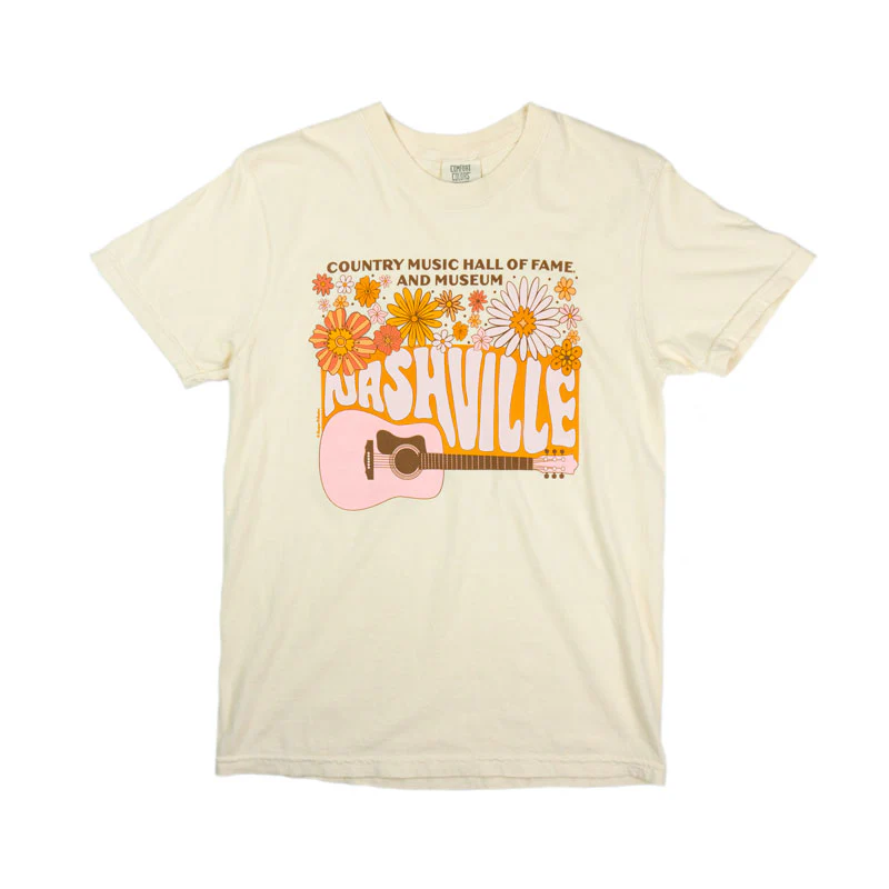 FLOWER GUITAR T-SHIRT - Image 4