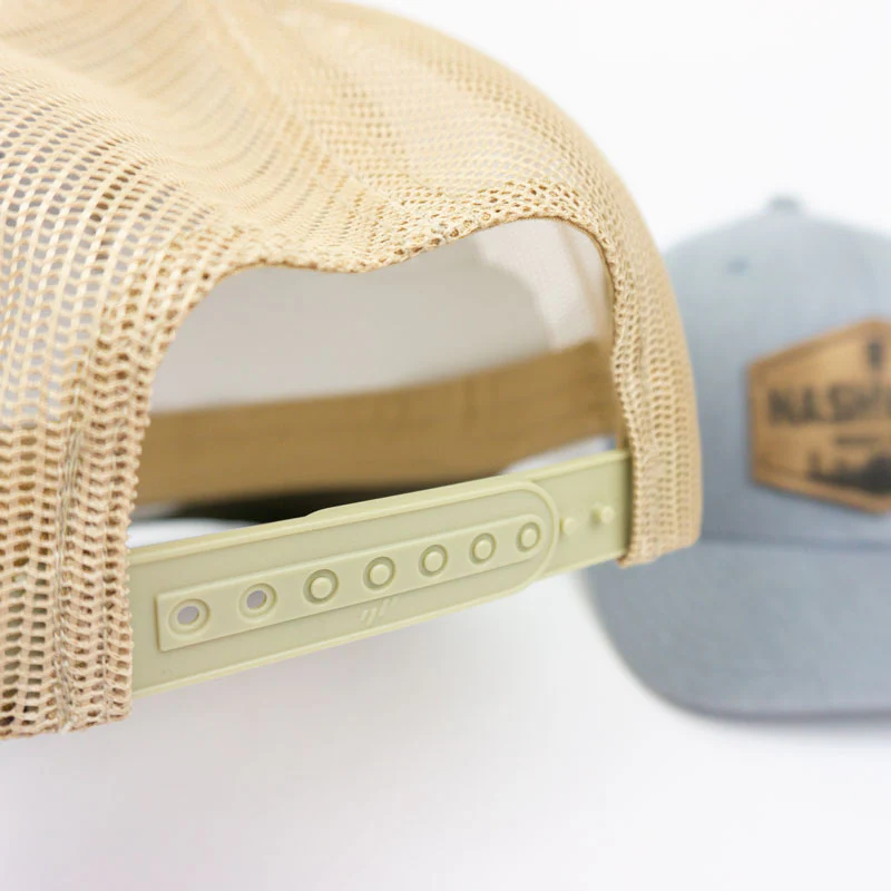 NASHVILLE LEATHER PATCH HAT - Image 4